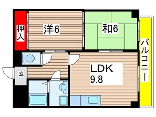 ＯＳ・ＳＫＹマンション御器所の物件間取画像